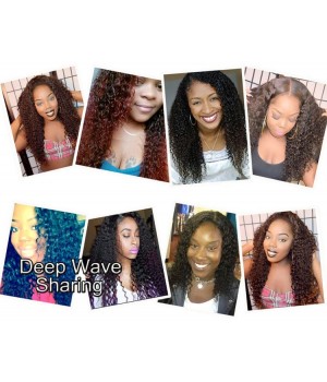 Superfine Quality Virgin Brazilian Deep Wave Hair